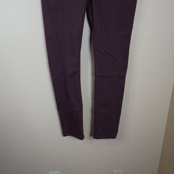 Miss Me Mid Rise Skinny Jeans in Dark Wine Size 28 - Picture 4 of 10
